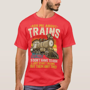 Trains Trainspotter T-Shirt