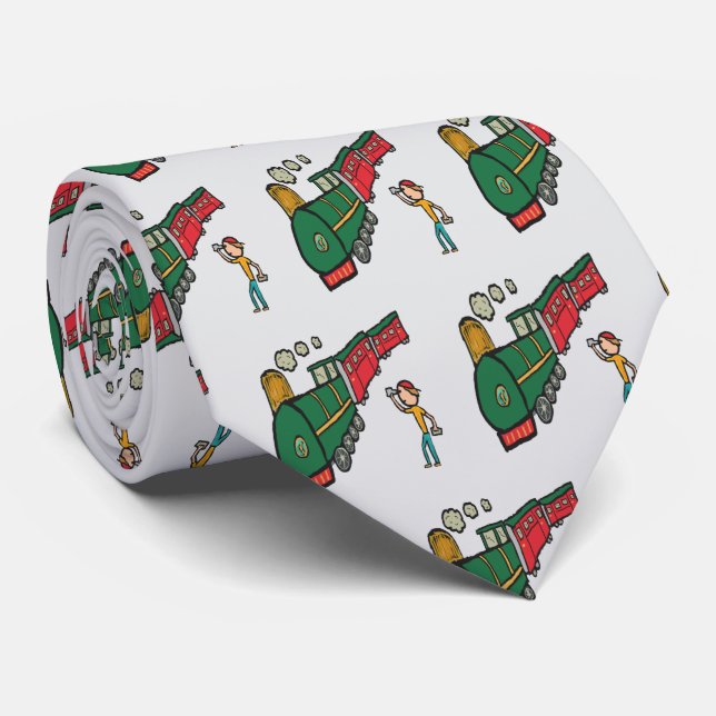 Trainspotting Tie (Rolled)
