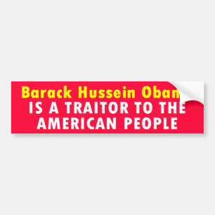 traitor bumper sticker