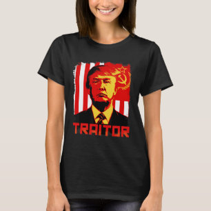Traitor In Chief President Trump Anti Biden T-Shirt