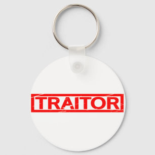 Traitor Stamp Key Ring