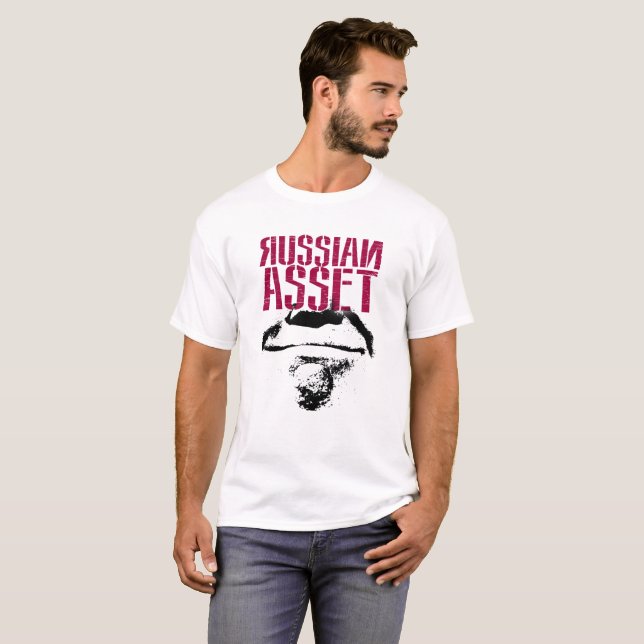 Traitor Trump: Like a Russian Asset; Clapper T-Shirt (Front Full)