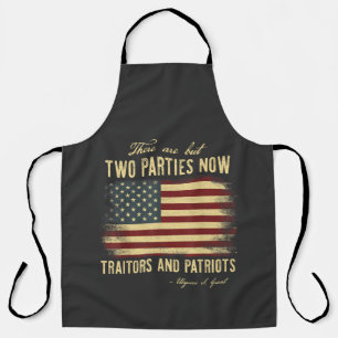 Traitors and Patriots Apron