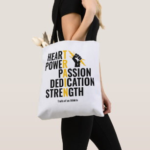 Traits of an Athlete Tote Bag