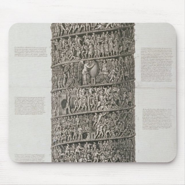 Trajan's Column (engraving) Mouse Mat (Front)