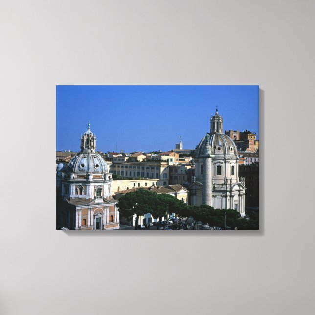 Trajan's Column  Rome Italy Canvas Print (Front)