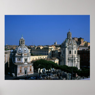 Trajan's Column  Rome Italy Poster