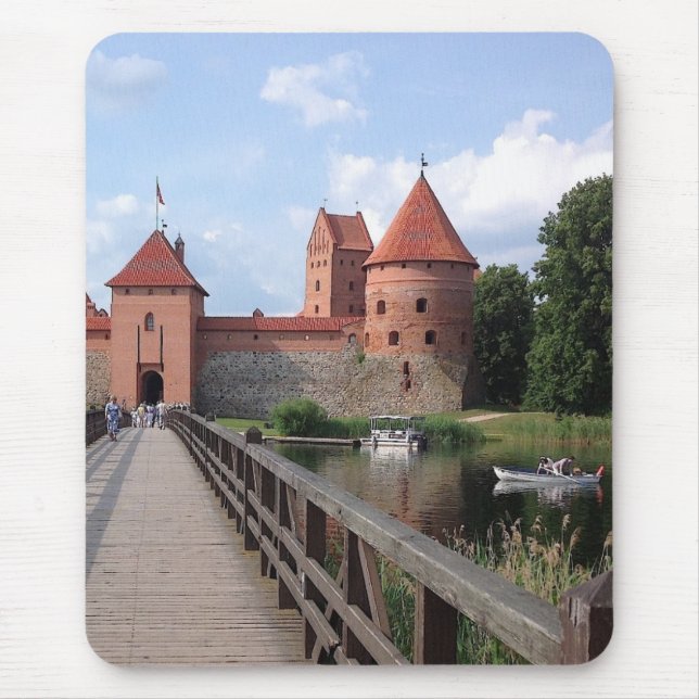 Trakai Island Castle - Lithuania --- Mouse Mat (Front)
