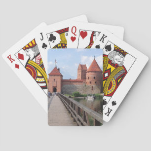 Trakai Island Castle - LITHUANIA --- Playing Cards