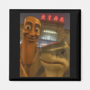 Tralalero tralala &amp; tung tung sahur italian magnet