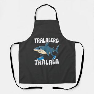 Tralalero Tralala Funny Shark Meme Apron