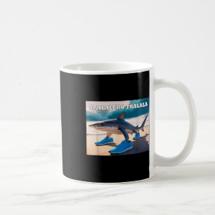 Tralalero Tralala Funny Shark Meme  Coffee Mug