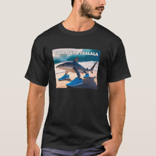 Tralalero Tralala Funny Shark Meme T-Shirt