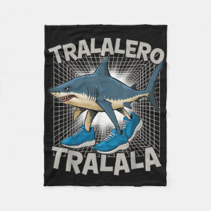 Tralalero -tralala Italian-brainrot Funny Gen Z Me Fleece Blanket