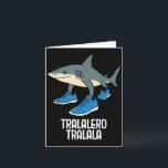 Tralalero Tralala Italian Brainrot Funny Meme  Card<br><div class="desc">Tralalero Tralala Italian Brainrot Funny Meme</div>