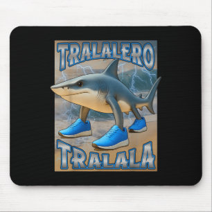 Tralalero Tralala Italian Brainrot Meme Birthday F Mouse Mat
