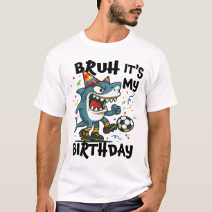 Tralalero Tralala Italian Brainrot Soccer Player B T-Shirt