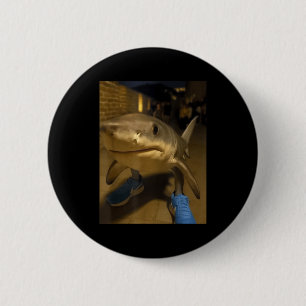 Tralalero tralala shark meme  6 cm round badge