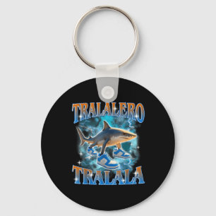 Tralalero Tralala Shark Meme Bootle Key Ring