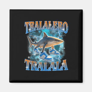 Tralalero Tralala Shark Meme Bootle  Magnet