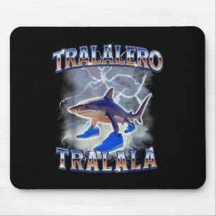 Tralalero Tralala Shark Meme Bootle  Mouse Mat