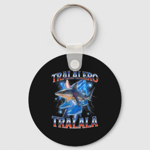 Tralalero Tralala - Tralalero Tralala Shark Meme B Key Ring