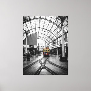 Tram : Christchurch New Zealand Canvas Print