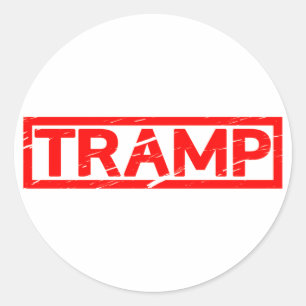 Tramp Stamp Classic Round Sticker