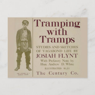 Tramping With Tramps Book Postcard