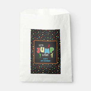 Trampoline Birthday Favour Bag - Boy