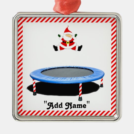 Trampoline Christmas Ornament 