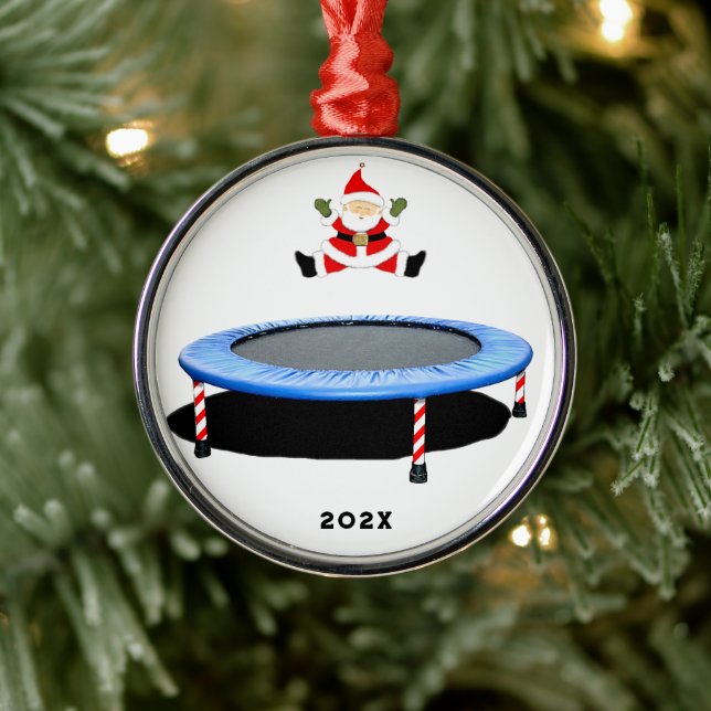Trampoline Christmas Metal Tree Decoration (Tree)