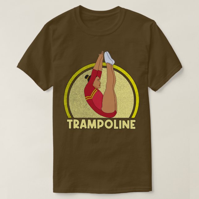 Trampoline Gymnastics 3 T-Shirt (Design Front)