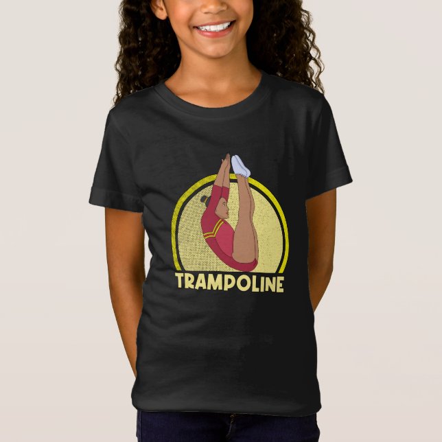 Trampoline Gymnastics T-Shirt (Front)