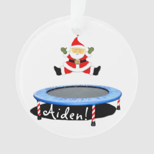 Trampoline Holiday Gift Ornament