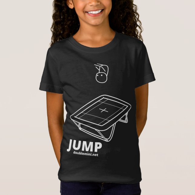 Trampoline JUMP shirt dark (Front)