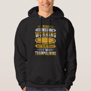 Trampoline Jumping Trampoline Gymnastics 10 Hoodie