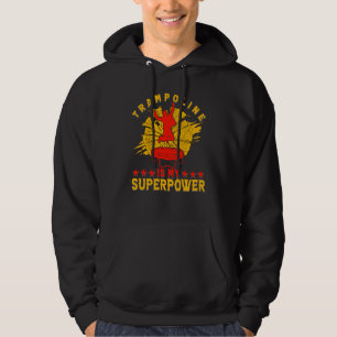 Trampoline Jumping Trampoline Gymnastics  8 Hoodie