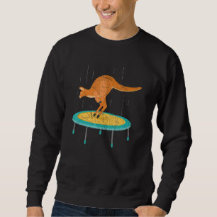 Trampoline Kangaroo  Wildlife Animal Australia 1 Sweatshirt