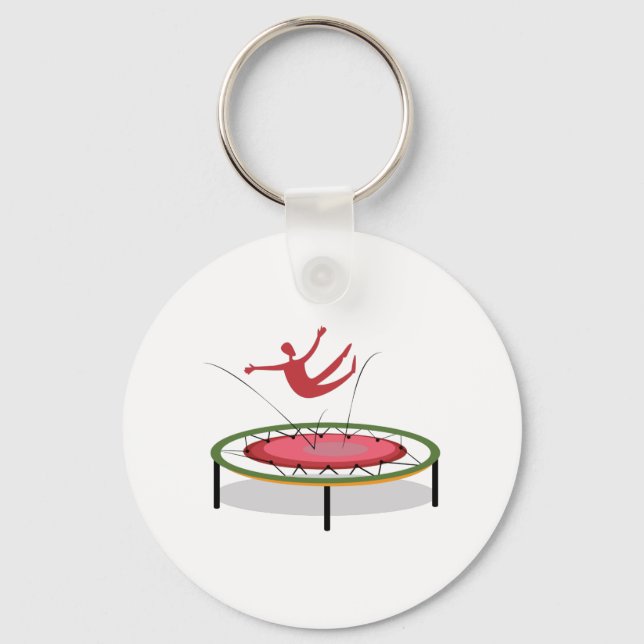 Trampoline Key Ring (Front)