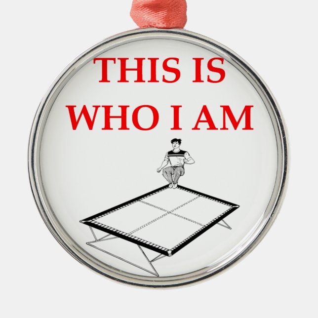 trampoline metal tree decoration (Front)