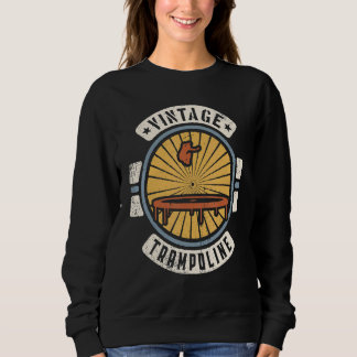 Trampoline Vintage Classic Retro 60s 70s Sports Sweatshirt