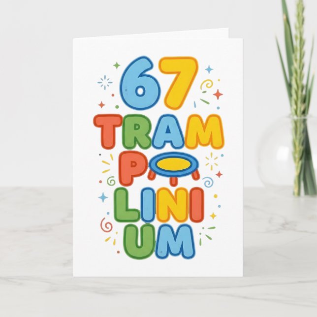 Trampolinium Card (Front)