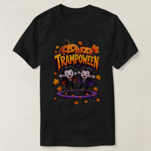 Trampoween Vampire Kids Halloween Trampoline T-Shirt