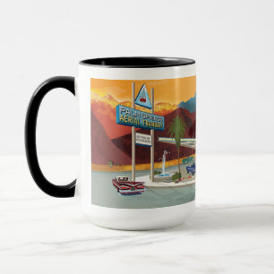 Tramway Gas Station Palm Springs California Mug