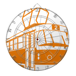 Tramway transportation electric dartboard