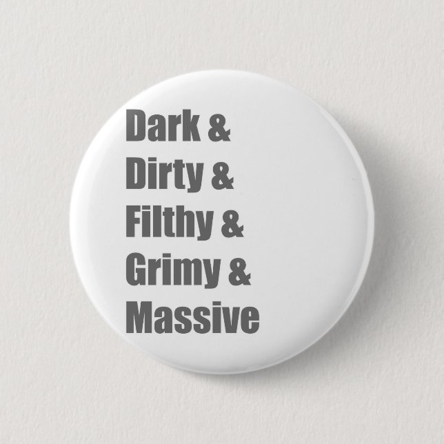 Trance House Techno Electro Dance Rave shirt 6 Cm Round Badge (Front)