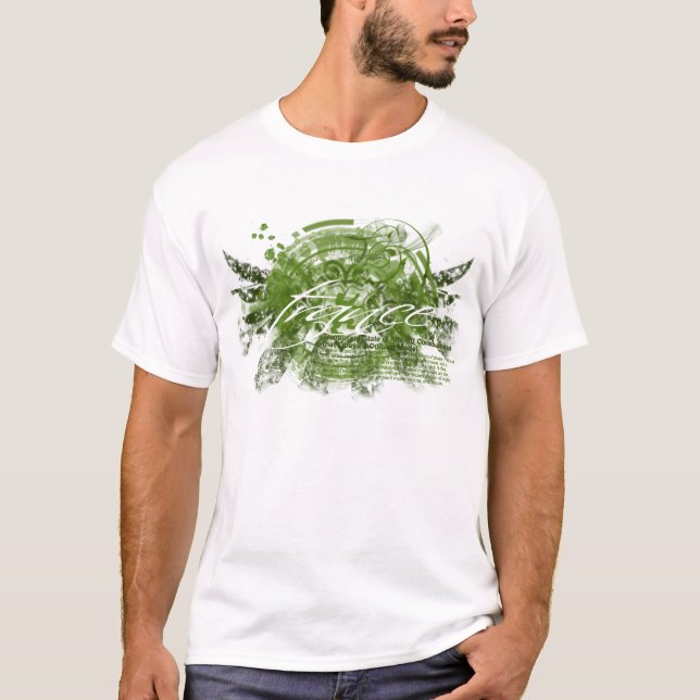 Trance Impact Green T-Shirt (Front)