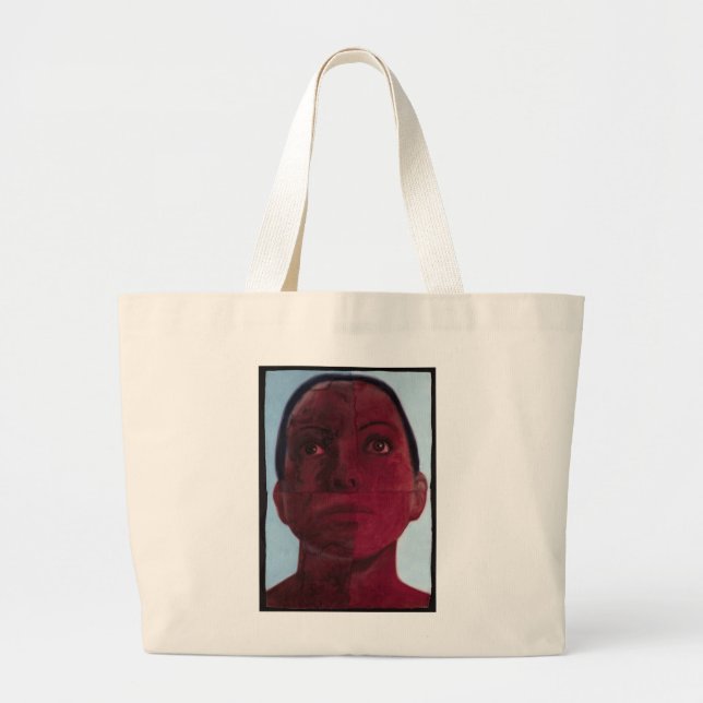Trance Large Tote Bag (Front)