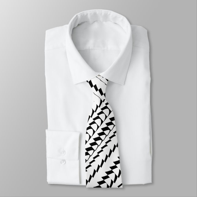 Trance Party - White and Black Tie (Tied)